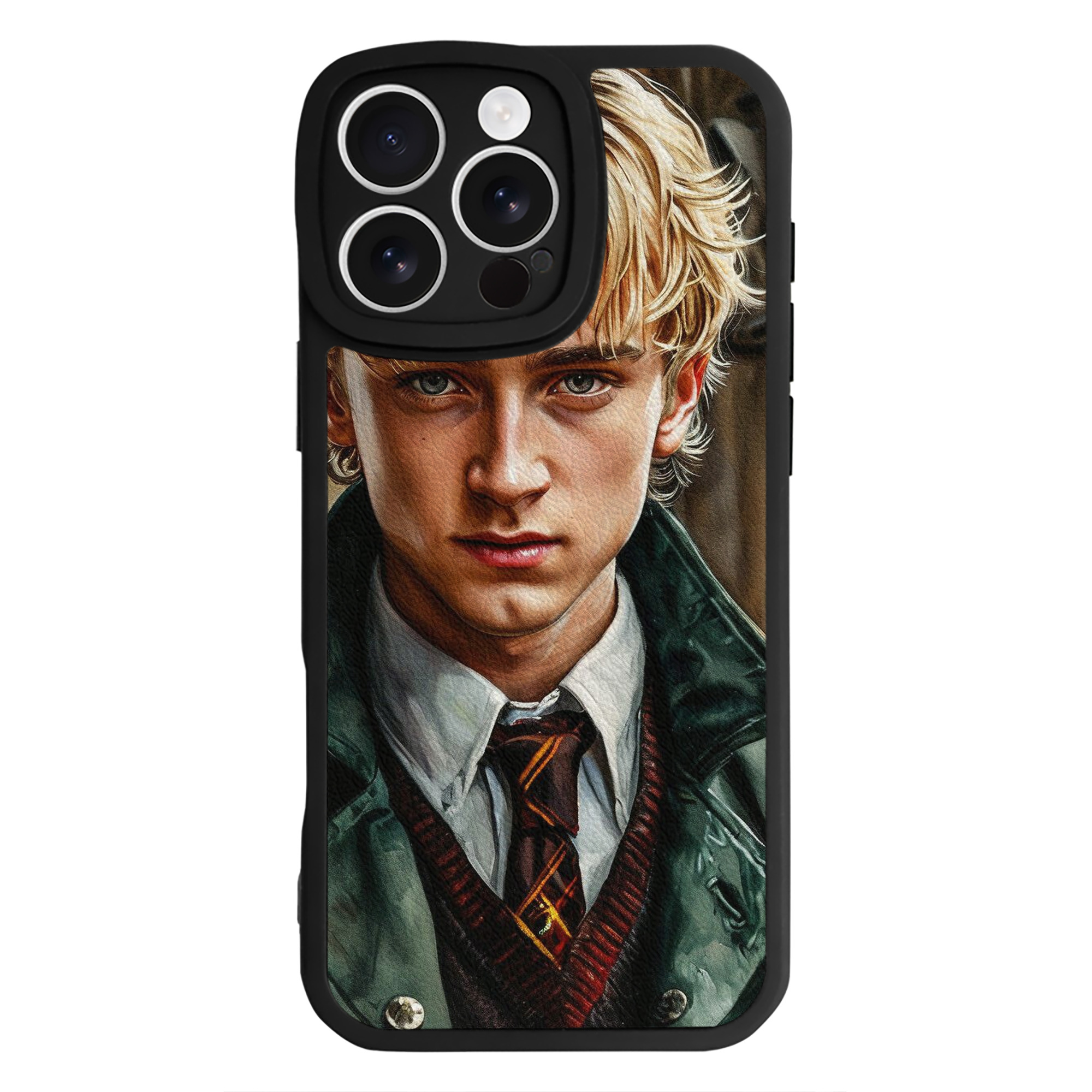 （画像用） Harry Potter ハリー・ポッターシリーズ 【iPhone 16シリーズ対応】シリコンスマホケース（レザー調） 材質：シリコン